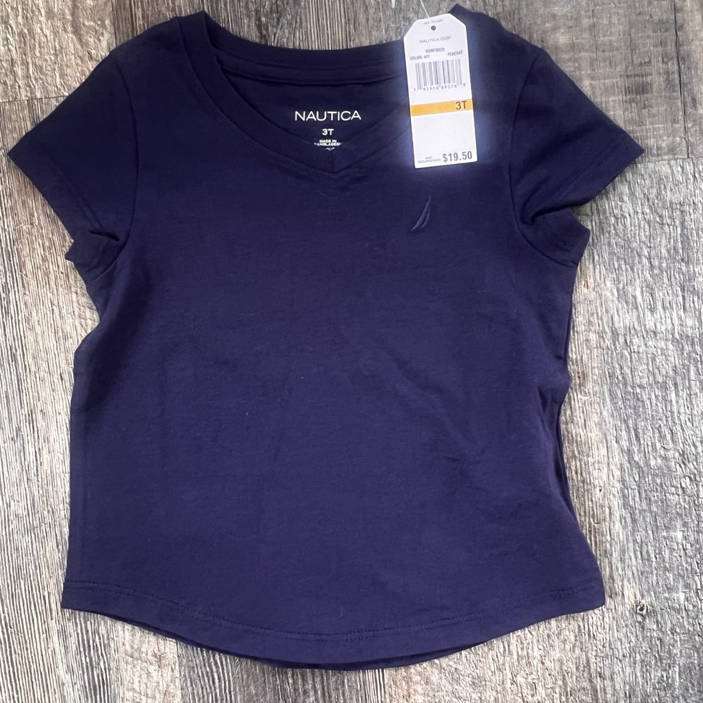 Nautica Navy Blue Toddler T-Shirt